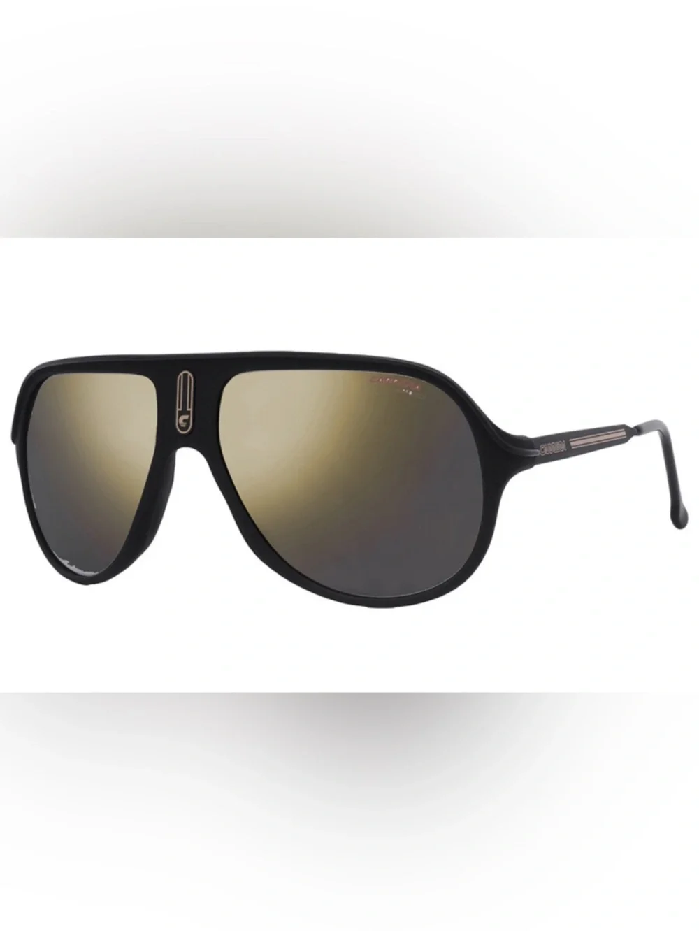 Carrera Black Frame Gold Mirror Lense.  Special Edition.  New in Case